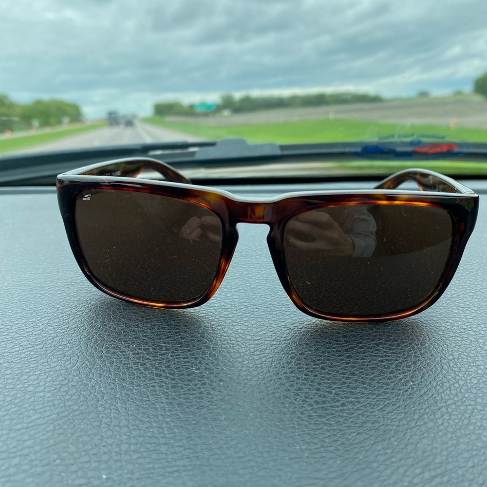 Serengeti polarized sunglasses.